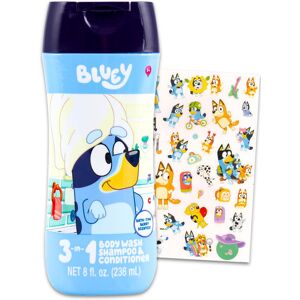 Bluey Kids Shampoo Conditioner Body Wash 8 Oz Bottle - Bundle with 3-in-1 Berr Bluey Kids Shampoo Conditioner Body Wash 8 Oz Bottle - Bundle with 3-in-1 Berr