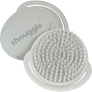 Shnuggle Baby Bath Brush Soft Brush Helps To Massage Away Cradle Cap - Grey Shnuggle Baby Bath Brush Soft Brush Helps To Massage Away Cradle Cap - Grey