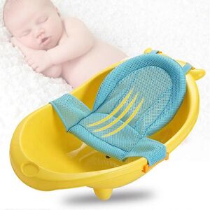 Unbranded (As show, One size) Baby shower mat (blue), baby anti-skid shower seat net, baby Unbranded (As show, One size) Baby shower mat (blue), baby anti-skid shower seat net, baby