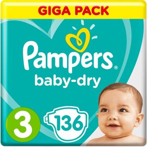 Pampers Baby Dry Gr.3 Midi 6-10kg Giga Pack Pampers Baby Dry Gr.3 Midi 6-10kg Giga Pack