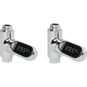jaoyeh LED Showerhead Thermometer 2pcs jaoyeh LED Showerhead Thermometer 2pcs