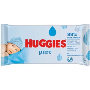 Huggies Pure, Baby Wipes, 56 Wipes - Natural Wet Wipes for Sensitive Skin - 99 P Huggies Pure, Baby Wipes, 56 Wipes - Natural Wet Wipes for Sensitive Skin - 99 P