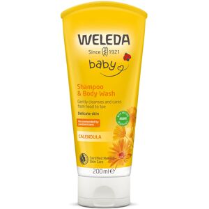 Weleda Baby Shampoo & Body Wash w. Calendula, Sensitive Kids Shampoo & Baby Bath Weleda Baby Shampoo & Body Wash w. Calendula, Sensitive Kids Shampoo & Baby Bath