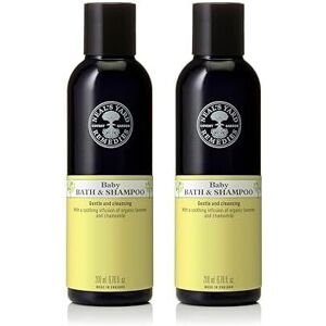 Neal's Yard Remedies Baby Bath & Shampoo, Body Wash Suitable For Newborns, With Neal's Yard Remedies Baby Bath & Shampoo, Body Wash Suitable For Newborns, With