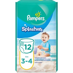 Pampers Splashers Swimming Pants, Size 3-4, 6-12 kg, Carry Pack, 12 Count Pampers Splashers Swimming Pants, Size 3-4, 6-12 kg, Carry Pack, 12 Count
