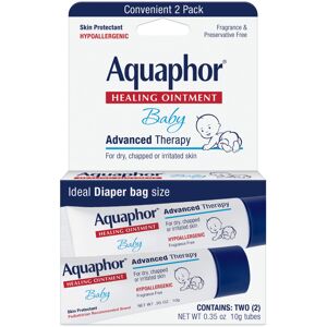 Aquaphor Baby Healing Ointment Advanced Therapy 2 tubes 0.35 oz each Aquaphor Baby Healing Ointment Advanced Therapy 2 tubes 0.35 oz each
