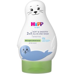 HiPP Kids Soft and Smooth All-in-One Seal Body Wash 200ml (Pack of 6) HiPP Kids Soft and Smooth All-in-One Seal Body Wash 200ml (Pack of 6)