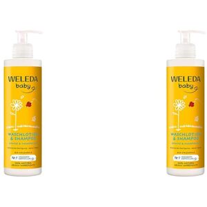 Weleda Baby Shampoo & Body Wash, 400ml (Pack of 2) Weleda Baby Shampoo & Body Wash, 400ml (Pack of 2)