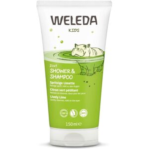 Weleda Kids 2-in-1 Shower & Shampoo Sparkling Lime 150ml Weleda Kids 2-in-1 Shower & Shampoo Sparkling Lime 150ml