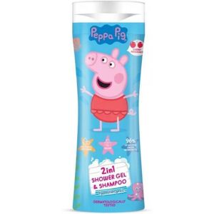 Peppa Pig Cherry 300ml Shower gel & Shampoo - Kids Sensitive Peppa Pig Cherry 300ml Shower gel & Shampoo - Kids Sensitive