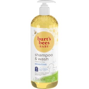 Burts Bees Baby Sensitive Shampoo and Wash, Fragrance Free, Tear Free, Pediatri Burts Bees Baby Sensitive Shampoo and Wash, Fragrance Free, Tear Free, Pediatri