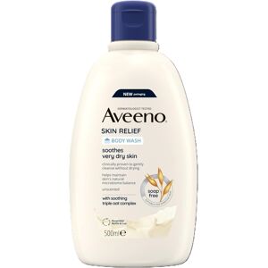 Aveeno Skin Relief Moisturising Body Wash (1x 500ml), Gentle Cleansing Wash with Aveeno Skin Relief Moisturising Body Wash (1x 500ml), Gentle Cleansing Wash with