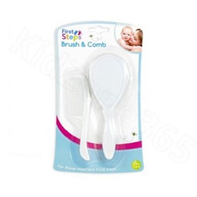 First Steps Soft Baby Brush and Comb Set First Steps Soft Baby Brush and Comb Set