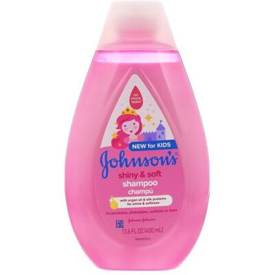 Johnson's Baby, Kids, Shiny & Soft, Shampoo, 13.6 fl oz (400 ml) Johnson's Baby, Kids, Shiny & Soft, Shampoo, 13.6 fl oz (400 ml)