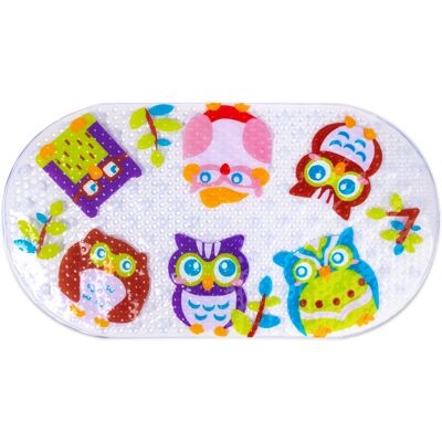 Funky Planet (Owl) Baby Bath Mat Funky Planet (Owl) Baby Bath Mat