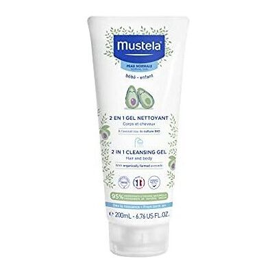 Mustela Baby Cleansing Gel - Gentle, Natural & From Birth Mustela Baby Cleansing Gel - Gentle, Natural & From Birth