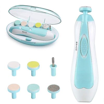 Unbranded (Blue) Electric Baby Nail Trimmer, Safe Baby Nail File For Newborn Unbranded (Blue) Electric Baby Nail Trimmer, Safe Baby Nail File For Newborn