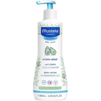 Mustela Hydra Bebe Body Lotion with Avocado - 500ml Mustela Hydra Bebe Body Lotion with Avocado - 500ml