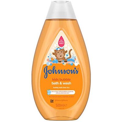 Johnson's Baby Kids Bubble Bath and Wash 500ml – Formulated for Babies' Delicate Skin Johnson's Baby Kids Bubble Bath and Wash 500ml – Formulated for Babies' Delicate Skin