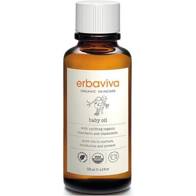erbaviva Baby Oil, 4 Fl Oz erbaviva Baby Oil, 4 Fl Oz
