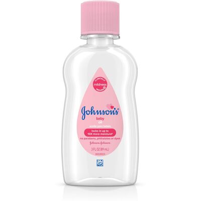 Johnson & Johnson JOHNSON'S Baby Oil 3 oz Johnson & Johnson JOHNSON'S Baby Oil 3 oz