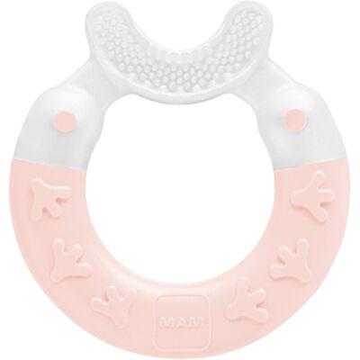 MAM 2-in-1 Bite & Brush Baby Teether Relieves Teething Symptoms in Babies 3+ Mo MAM 2-in-1 Bite & Brush Baby Teether Relieves Teething Symptoms in Babies 3+ Mo