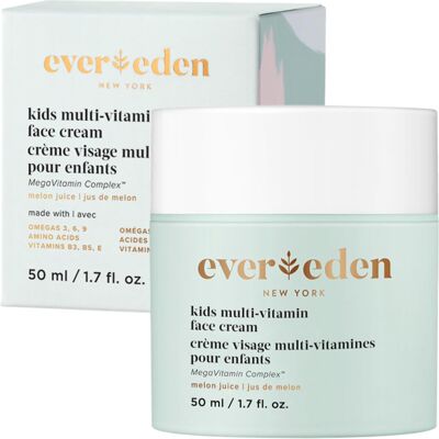 Evereden Kids Face Cream Melon Juice 17 oz Kids Face Lotion Clean and NonToxic Evereden Kids Face Cream Melon Juice 17 oz Kids Face Lotion Clean and NonToxic