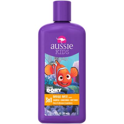Aussie Mango Mate Kids 3 in 1 Shampoo & Conditioner 12 Fl Oz Aussie Mango Mate Kids 3 in 1 Shampoo & Conditioner 12 Fl Oz