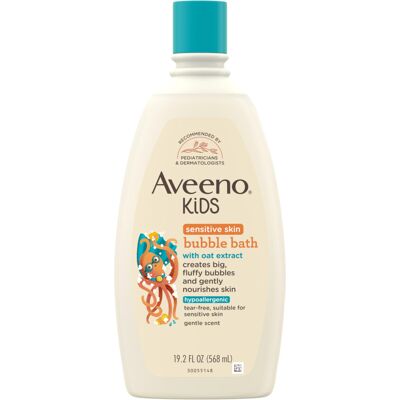 Aveeno Kids Bubble Bath Sensitive Skin 19.2 Ounce Aveeno Kids Bubble Bath Sensitive Skin 19.2 Ounce