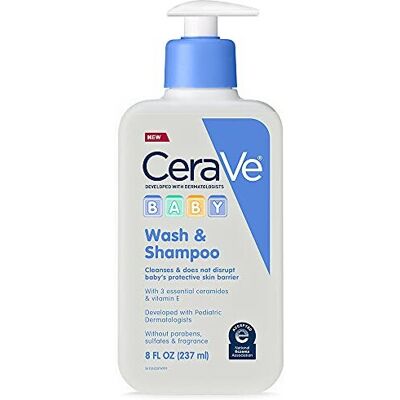 CeraVe Baby Wash & Shampoo - Fragrance-Free, Tear-Free, 8 oz CeraVe Baby Wash & Shampoo - Fragrance-Free, Tear-Free, 8 oz