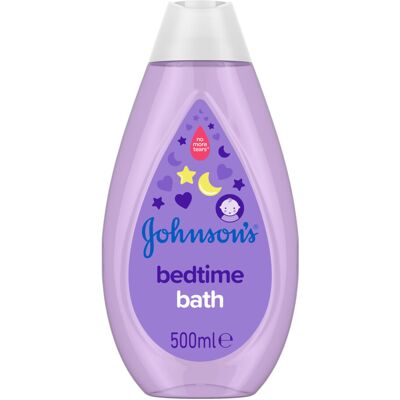 Johnson's Baby Bedtime Bath (1 x 500 ml), Gentle & Soothing Baby Bath to Help Sl Johnson's Baby Bedtime Bath (1 x 500 ml), Gentle & Soothing Baby Bath to Help Sl