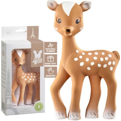 Sophie la girafe Fanfan The Fawn Baby Teething Toy, 100% Natural Rubber Phthalat Sophie la girafe Fanfan The Fawn Baby Teething Toy, 100% Natural Rubber Phthalat