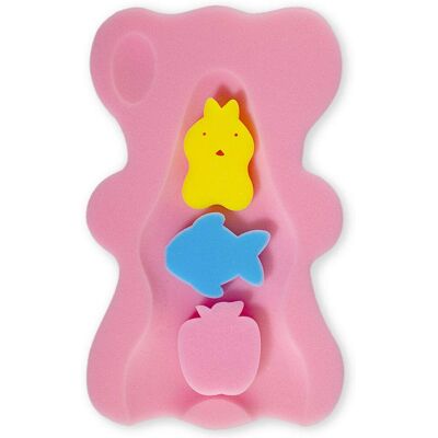 Unbranded (Pink) Infant Bath Support Cushion with Non-Slip Grip, Antimicrobial Foam Pad fo Unbranded (Pink) Infant Bath Support Cushion with Non-Slip Grip, Antimicrobial Foam Pad fo