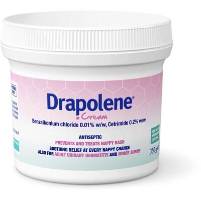 Drapolene Cream 350g Tub For Sore Skin Caused b Drapolene Cream 350g Tub For Sore Skin Caused b