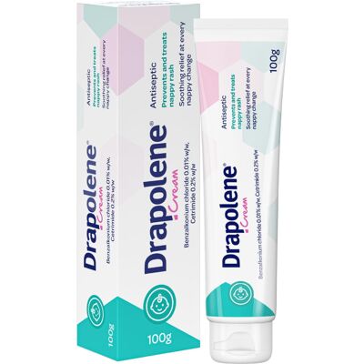 Drapolene Cream 100g Tube Prevents and Treats Nappy Rash Soothes and Protect Drapolene Cream 100g Tube Prevents and Treats Nappy Rash Soothes and Protect