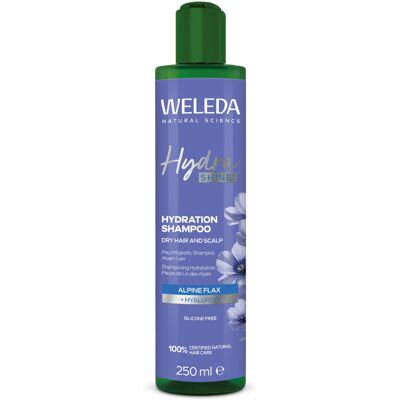 Weleda Hydra Shine Shampoo with Hyaluron and Alpine Flax, For Hydration & Hair S Weleda Hydra Shine Shampoo with Hyaluron and Alpine Flax, For Hydration & Hair S