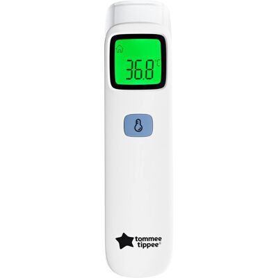Tommee Tippee NoTouch Infrared Forehead Digital Thermometer, 0m+, Essentials for Tommee Tippee NoTouch Infrared Forehead Digital Thermometer, 0m+, Essentials for