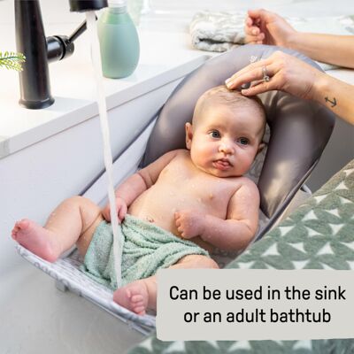 Ingenuity Foldaway 2Position Baby Bath Seat Adjustable Support for Sin Ingenuity Foldaway 2Position Baby Bath Seat Adjustable Support for Sin