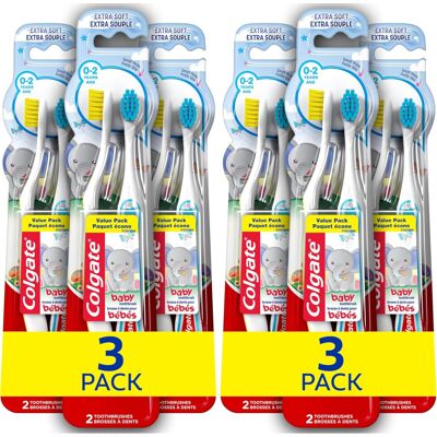 Colgate MyFirst Baby and Toddler Toothbrush 12Pack Colgate MyFirst Baby and Toddler Toothbrush 12Pack