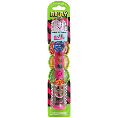 Firefly Ready Go Light Up Timer Toothbrush, L.O.L. Surprise!, Premium Soft Brist Firefly Ready Go Light Up Timer Toothbrush, L.O.L. Surprise!, Premium Soft Brist