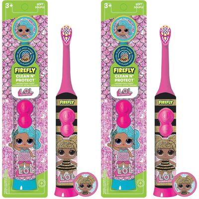 Firefly Clean N' Protect, L.O.L. Surprise! Toothbrush with hygienic Character Co Firefly Clean N' Protect, L.O.L. Surprise! Toothbrush with hygienic Character Co