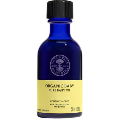 Neal's Yard Remedies Organic Baby Oil Gently Nurtures & Softens 50ml Neal's Yard Remedies Organic Baby Oil Gently Nurtures & Softens 50ml