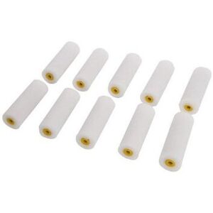 Silverline 100mm Pack Of 10 Gloss Mini Roller Sleeves - roller mini gloss 100mm sleeves si Silverline 100mm Pack Of 10 Gloss Mini Roller Sleeves - roller mini gloss 100mm sleeves si