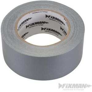 Silverline Fixman Super Heavy Duty Duct Tape 50mm x 50m Silver - Duct Tape x Super Heavy - Silverline Fixman Super Heavy Duty Duct Tape 50mm x 50m Silver - Duct Tape x Super Heavy -