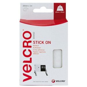 Velcro VELEC60211 Stick On Tape Black 20mm x 1 Metre Velcro VELEC60211 Stick On Tape Black 20mm x 1 Metre