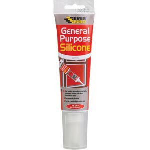 EVERBUILD EASI-SQUEEZE GEN.PURPOSE SILICONE - WHITE, 80ml EVERBUILD EASI-SQUEEZE GEN.PURPOSE SILICONE - WHITE, 80ml