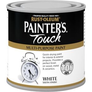 Rust-Oleum RO0050102F1 250ml Painter's Touch Toy-Safe Paint - Satin White Rust-Oleum RO0050102F1 250ml Painter's Touch Toy-Safe Paint - Satin White