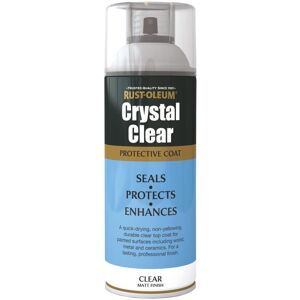 Rust-Oleum 400ml Crystal Clear Matt Rust-Oleum 400ml Crystal Clear Matt