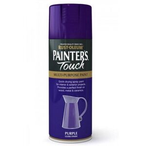 Rust-Oleum AE0040029E8 Painters Touch Purple Gloss Multi Purpose Spray Paint 400 Rust-Oleum AE0040029E8 Painters Touch Purple Gloss Multi Purpose Spray Paint 400