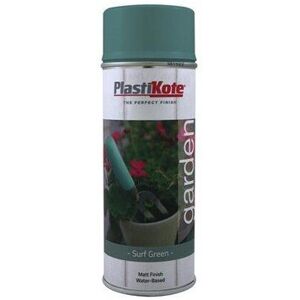 PlastiKote 440.0027201.076 Garden Colours Spray Paint Surf Green 400ml PlastiKote 440.0027201.076 Garden Colours Spray Paint Surf Green 400ml